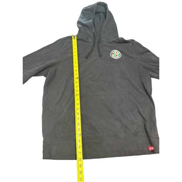 The North Face Pullover Hoodie Sweatshirt Mens‎ Size XL Our Land Our Future |R1 - Picture 4 of 7